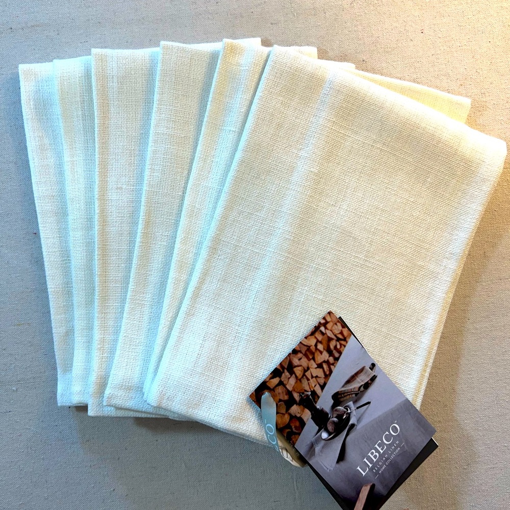 Libeco Linen Napoli Napkin - oyster